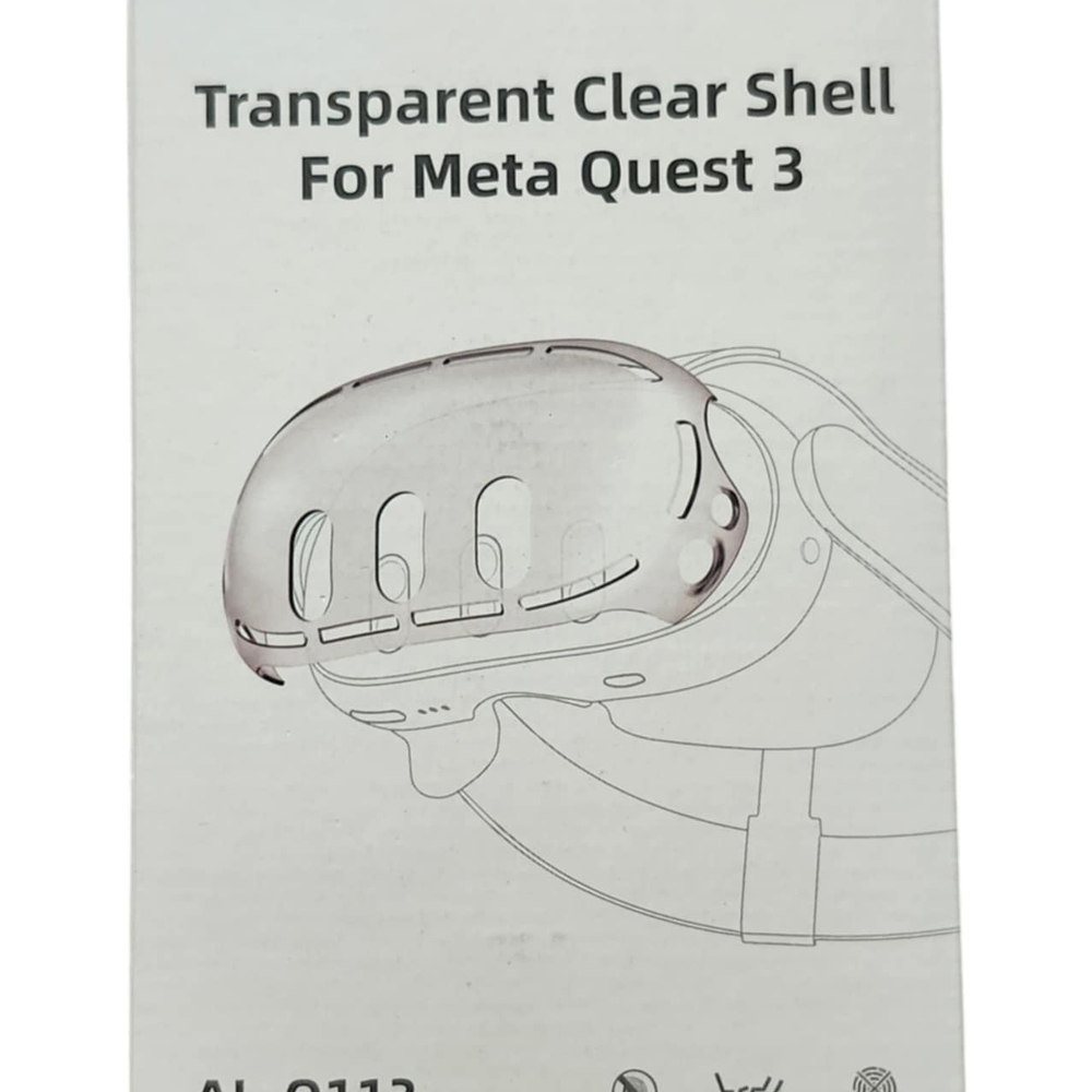 Transparent Clear Shell for Meta Quest 3